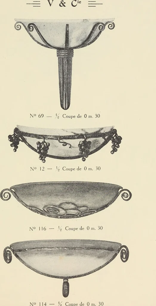 An illustration from Fer forgé / Vasseur & Cie, 1920, leaf 25