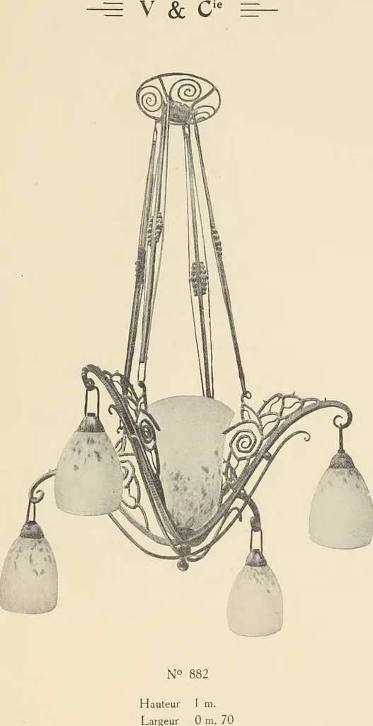 An illustration from Fer forgé / Vasseur & Cie, 1920, leaf 43