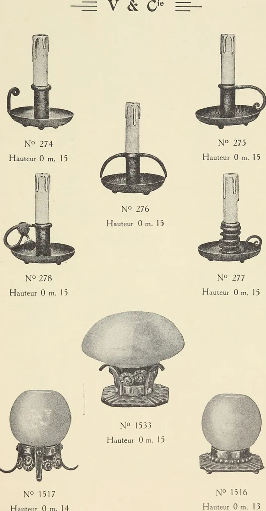 An illustration from Fer forgé / Vasseur & Cie, 1920, leaf 5