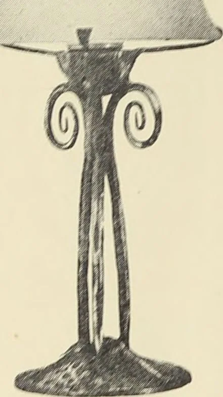 An illustration from Fer forgé / Vasseur & Cie, 1920, leaf 6