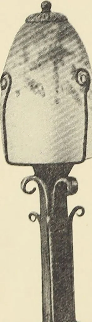An illustration from Fer forgé / Vasseur & Cie, 1920, leaf 6