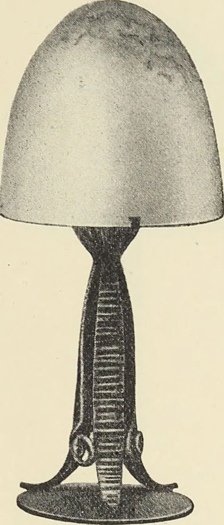 An illustration from Fer forgé / Vasseur & Cie, 1920, leaf 7