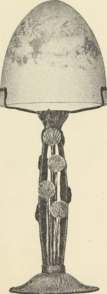 An illustration from Fer forgé / Vasseur & Cie, 1920, leaf 7
