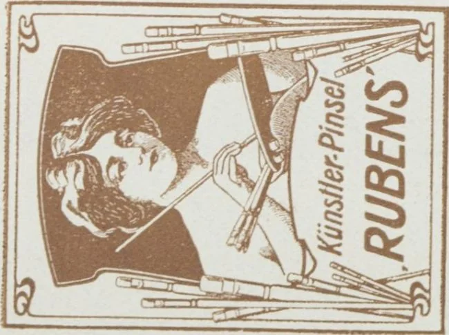 An illustration from Vereinigte Pinsel-Fabriken Nürnberg : Preis-Liste, 1904, leaf 100