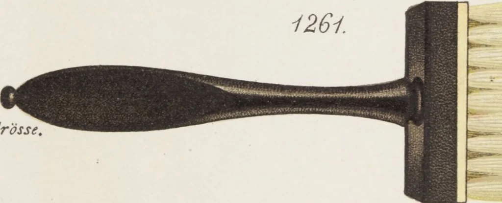 An illustration from Vereinigte Pinsel-Fabriken Nürnberg : Preis-Liste, 1904, leaf 125