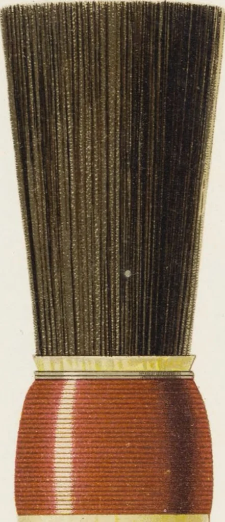 An illustration from Vereinigte Pinsel-Fabriken Nürnberg : Preis-Liste, 1904, leaf 129