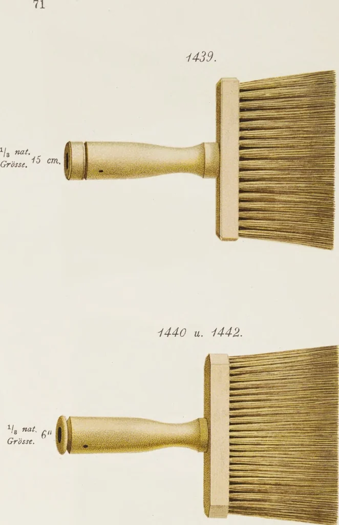 An illustration from Vereinigte Pinsel-Fabriken Nürnberg : Preis-Liste, 1904, leaf 158