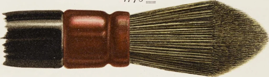 An illustration from Vereinigte Pinsel-Fabriken Nürnberg : Preis-Liste, 1904, leaf 184