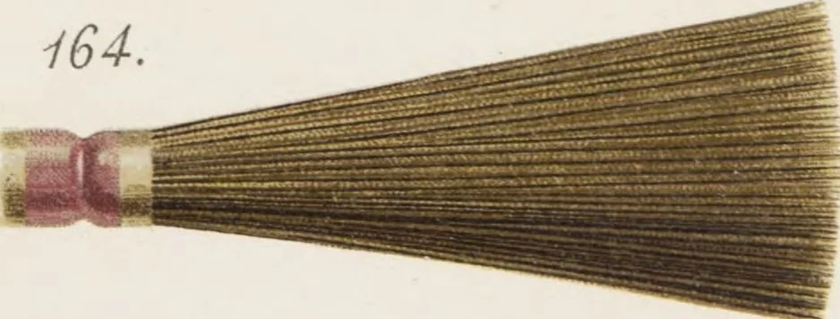 An illustration from Vereinigte Pinsel-Fabriken Nürnberg : Preis-Liste, 1904, leaf 21
