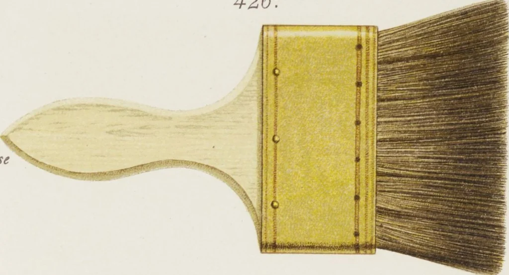 An illustration from Vereinigte Pinsel-Fabriken Nürnberg : Preis-Liste, 1904, leaf 38