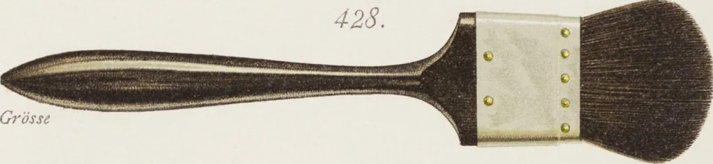 An illustration from Vereinigte Pinsel-Fabriken Nürnberg : Preis-Liste, 1904, leaf 38