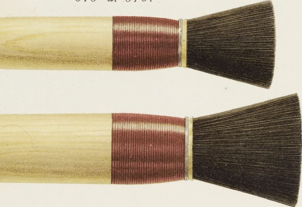 An illustration from Vereinigte Pinsel-Fabriken Nürnberg : Preis-Liste, 1904, leaf 53