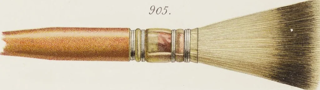 An illustration from Vereinigte Pinsel-Fabriken Nürnberg : Preis-Liste, 1904, leaf 74
