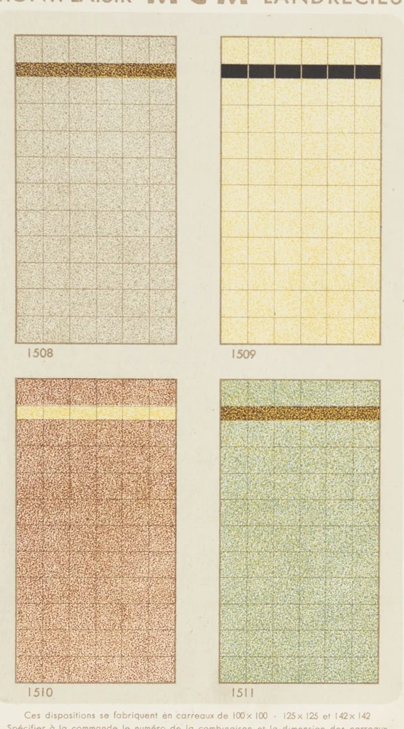 An illustration from Compagnie française de mosaïque céramique de Maubeuge (nord) : usines de Montplaisir et Landrecies, 1920, leaf 11