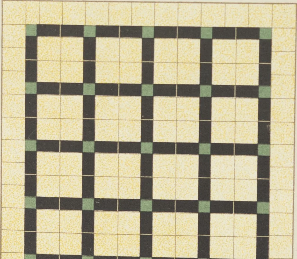 An illustration from Compagnie française de mosaïque céramique de Maubeuge (nord) : usines de Montplaisir et Landrecies, 1920, leaf 18