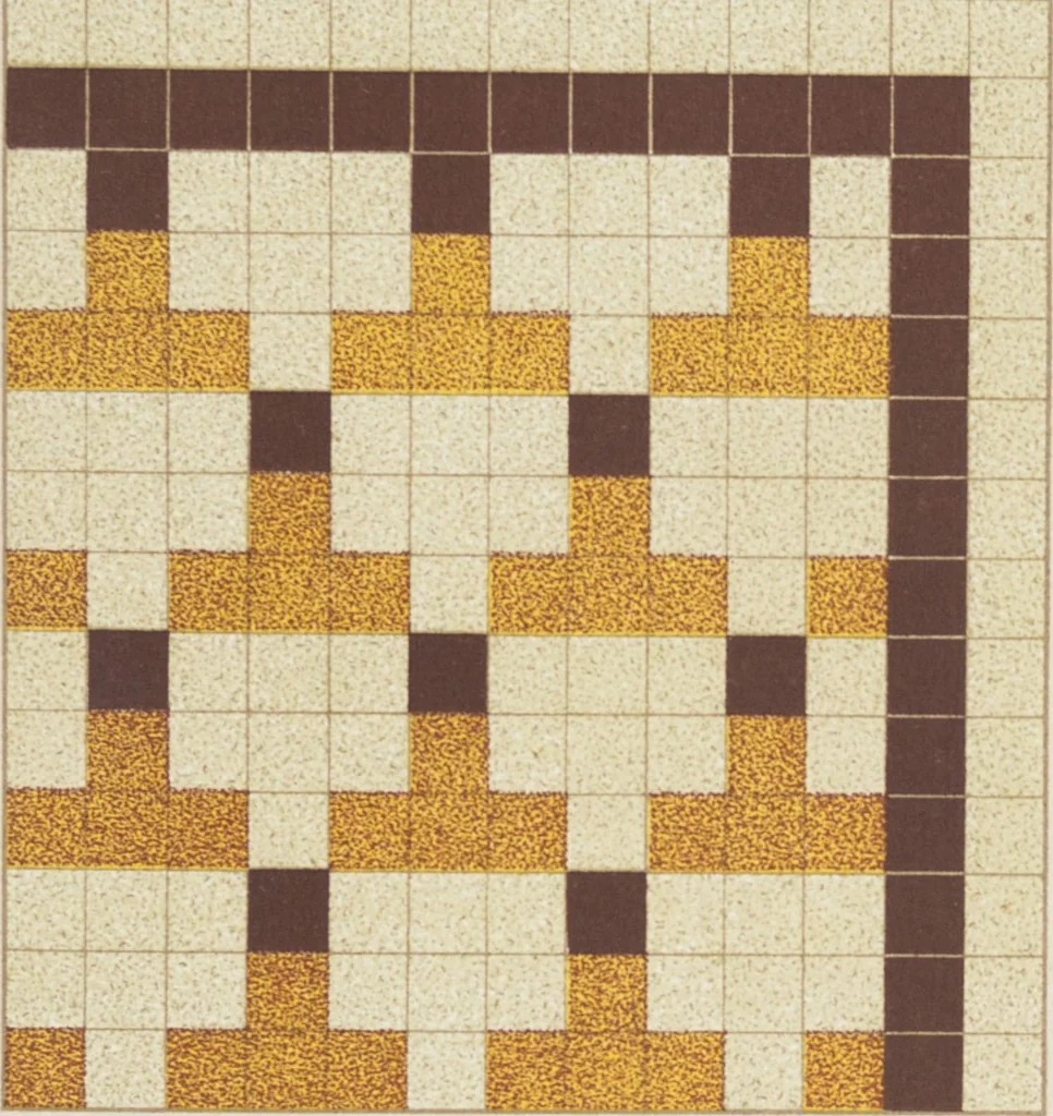 An illustration from Compagnie française de mosaïque céramique de Maubeuge (nord) : usines de Montplaisir et Landrecies, 1920, leaf 23