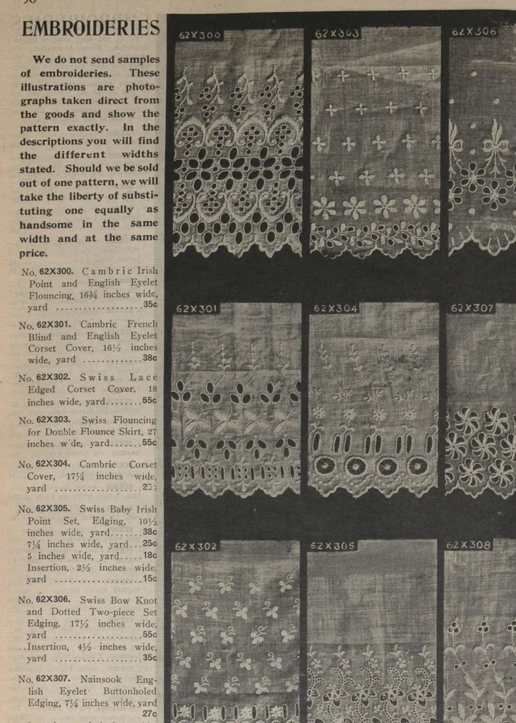 An illustration from New York City's latest fall and winter styles for 1906-1907 : catalogue no. 42 / Siegel Cooper Co, 1906, leaf 100