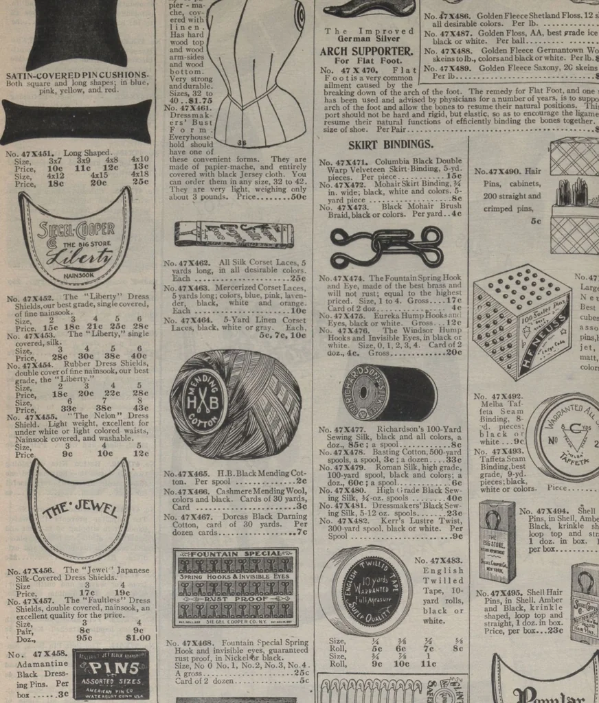 An illustration from New York City's latest fall and winter styles for 1906-1907 : catalogue no. 42 / Siegel Cooper Co, 1906, leaf 114