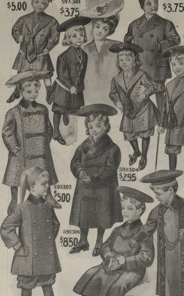 An illustration from New York City's latest fall and winter styles for 1906-1907 : catalogue no. 42 / Siegel Cooper Co, 1906, leaf 118