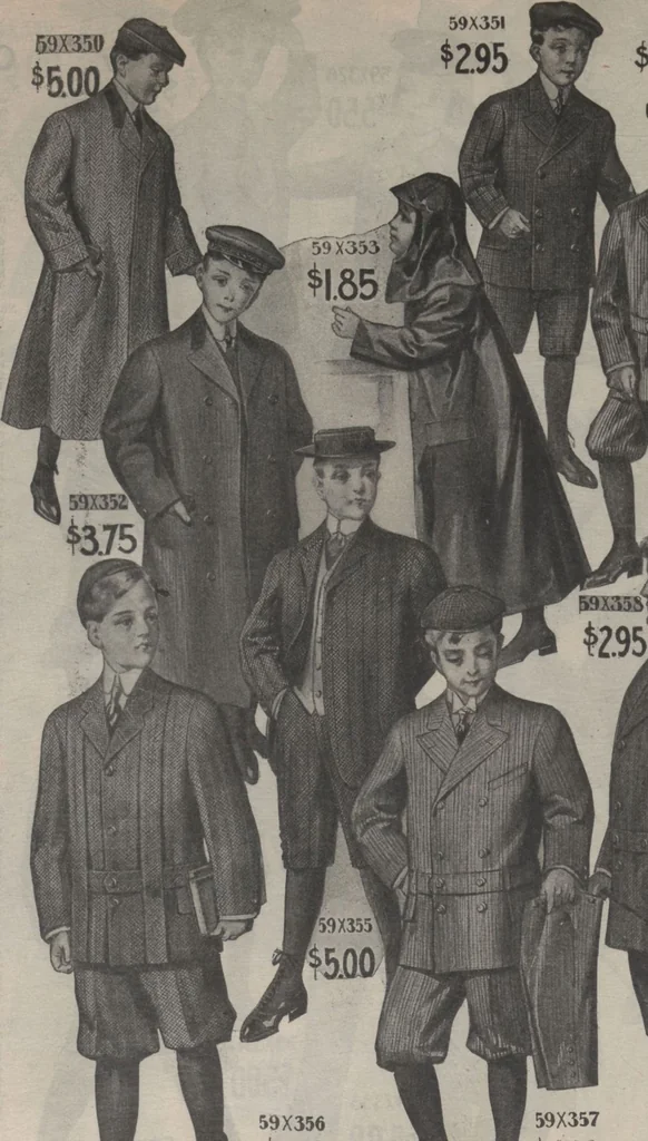 An illustration from New York City's latest fall and winter styles for 1906-1907 : catalogue no. 42 / Siegel Cooper Co, 1906, leaf 120