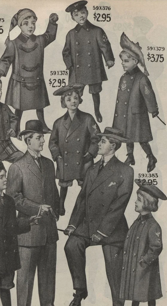 An illustration from New York City's latest fall and winter styles for 1906-1907 : catalogue no. 42 / Siegel Cooper Co, 1906, leaf 121