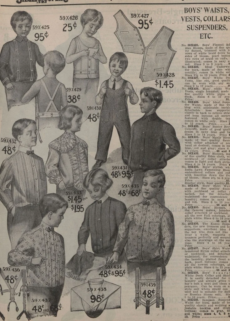 An illustration from New York City's latest fall and winter styles for 1906-1907 : catalogue no. 42 / Siegel Cooper Co, 1906, leaf 123