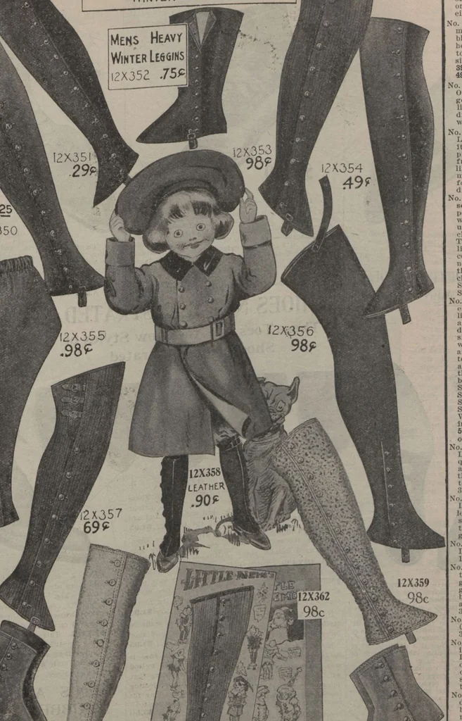 An illustration from New York City's latest fall and winter styles for 1906-1907 : catalogue no. 42 / Siegel Cooper Co, 1906, leaf 141