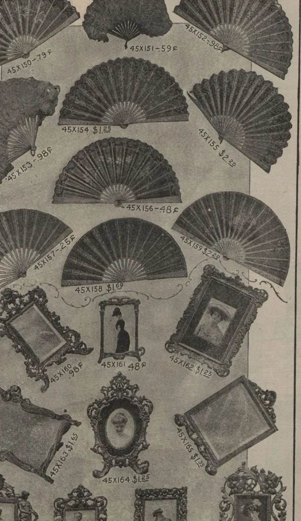 An illustration from New York City's latest fall and winter styles for 1906-1907 : catalogue no. 42 / Siegel Cooper Co, 1906, leaf 147