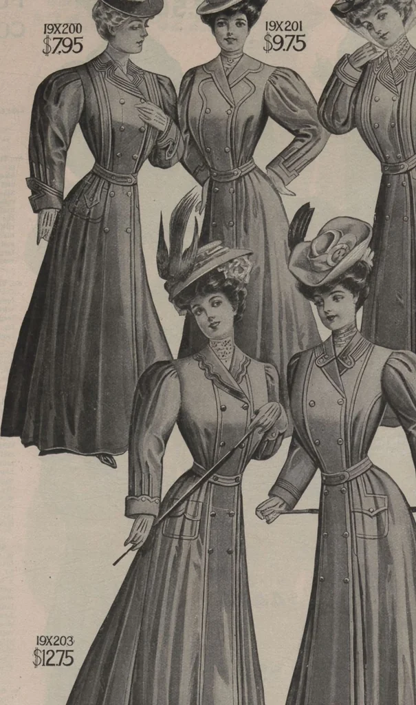 An illustration from New York City's latest fall and winter styles for 1906-1907 : catalogue no. 42 / Siegel Cooper Co, 1906, leaf 18