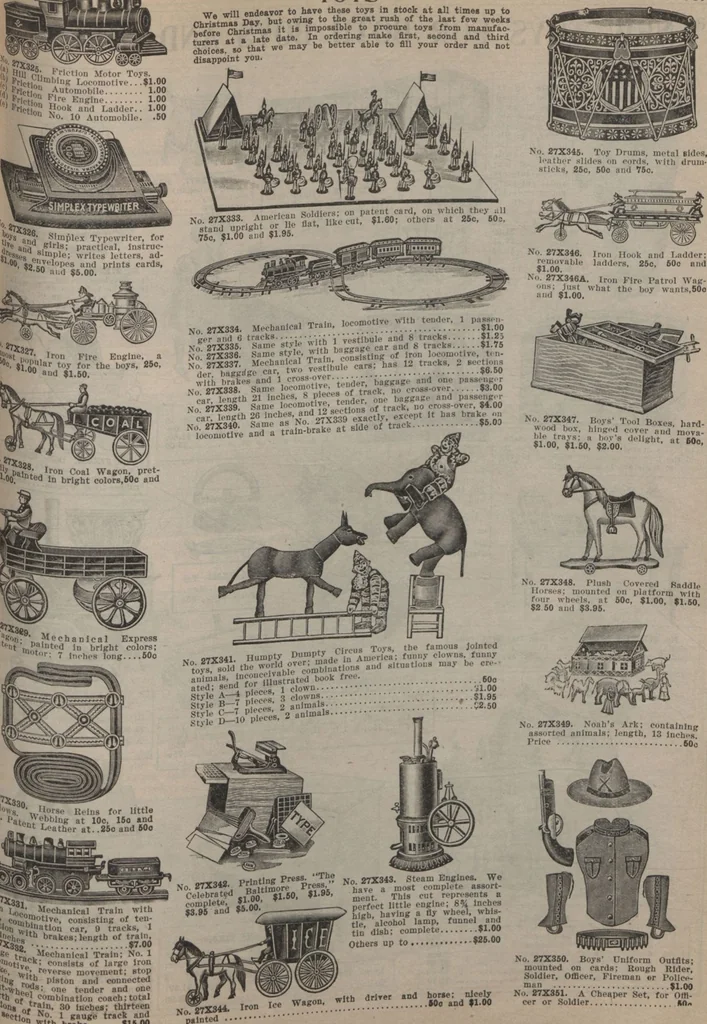 An illustration from New York City's latest fall and winter styles for 1906-1907 : catalogue no. 42 / Siegel Cooper Co, 1906, leaf 189