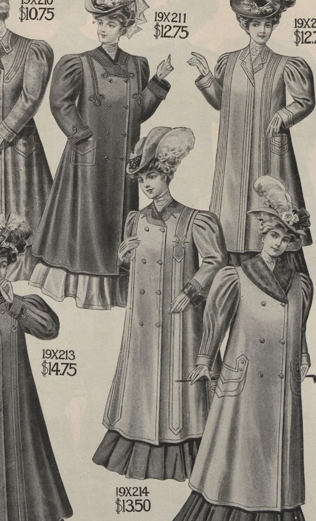 An illustration from New York City's latest fall and winter styles for 1906-1907 : catalogue no. 42 / Siegel Cooper Co, 1906, leaf 19
