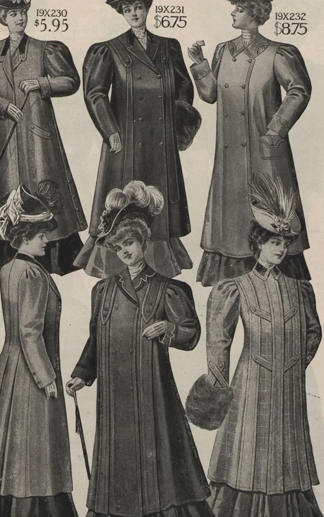 An illustration from New York City's latest fall and winter styles for 1906-1907 : catalogue no. 42 / Siegel Cooper Co, 1906, leaf 21