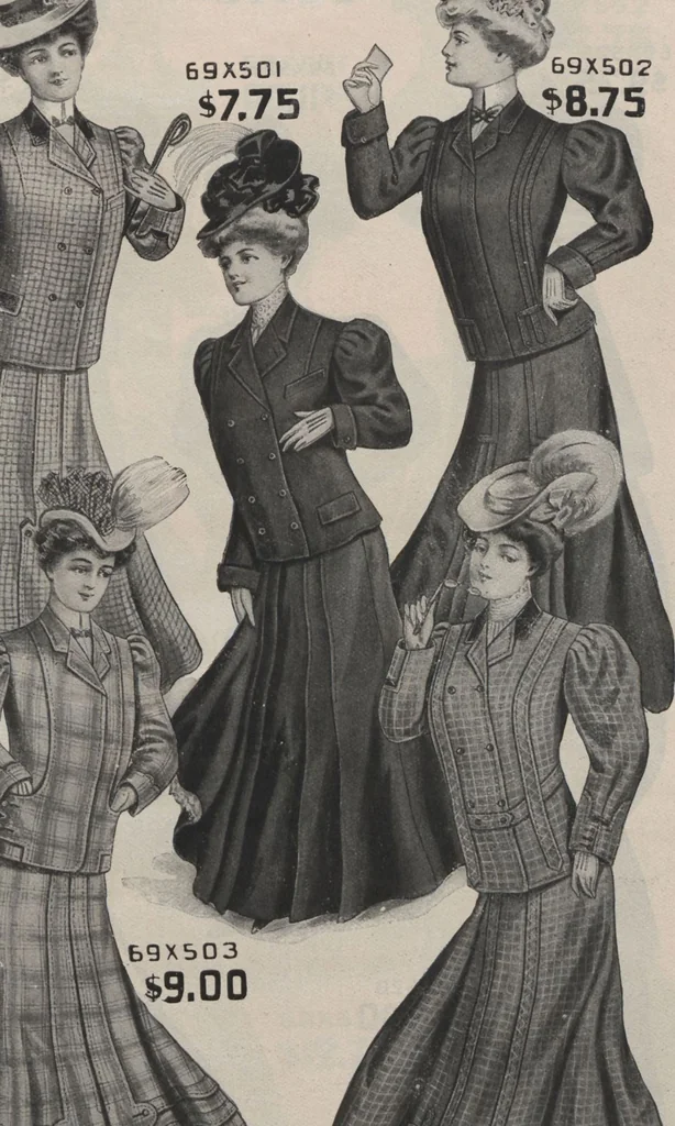 An illustration from New York City's latest fall and winter styles for 1906-1907 : catalogue no. 42 / Siegel Cooper Co, 1906, leaf 23