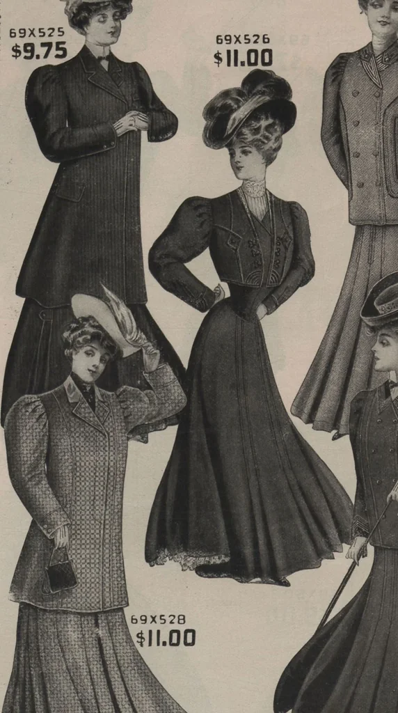 An illustration from New York City's latest fall and winter styles for 1906-1907 : catalogue no. 42 / Siegel Cooper Co, 1906, leaf 24