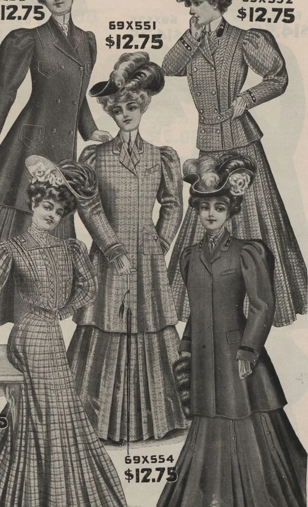An illustration from New York City's latest fall and winter styles for 1906-1907 : catalogue no. 42 / Siegel Cooper Co, 1906, leaf 25