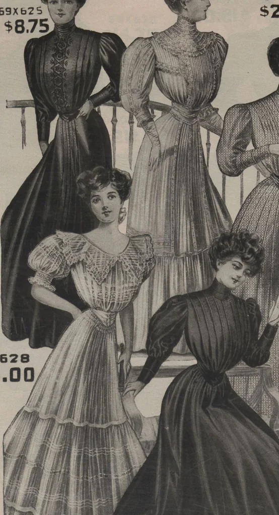 An illustration from New York City's latest fall and winter styles for 1906-1907 : catalogue no. 42 / Siegel Cooper Co, 1906, leaf 28