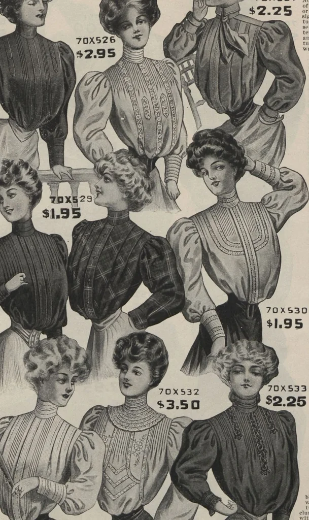 An illustration from New York City's latest fall and winter styles for 1906-1907 : catalogue no. 42 / Siegel Cooper Co, 1906, leaf 33