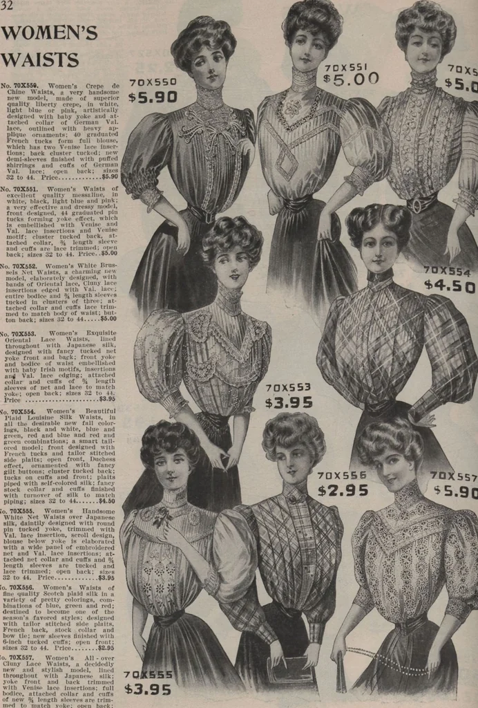 An illustration from New York City's latest fall and winter styles for 1906-1907 : catalogue no. 42 / Siegel Cooper Co, 1906, leaf 34