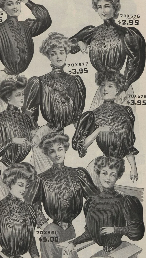 An illustration from New York City's latest fall and winter styles for 1906-1907 : catalogue no. 42 / Siegel Cooper Co, 1906, leaf 35