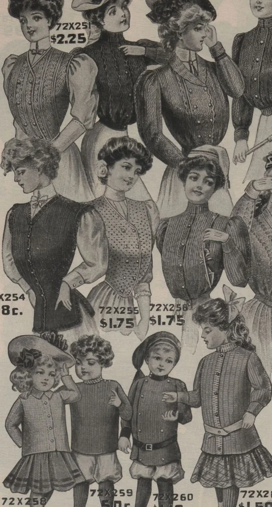 An illustration from New York City's latest fall and winter styles for 1906-1907 : catalogue no. 42 / Siegel Cooper Co, 1906, leaf 36