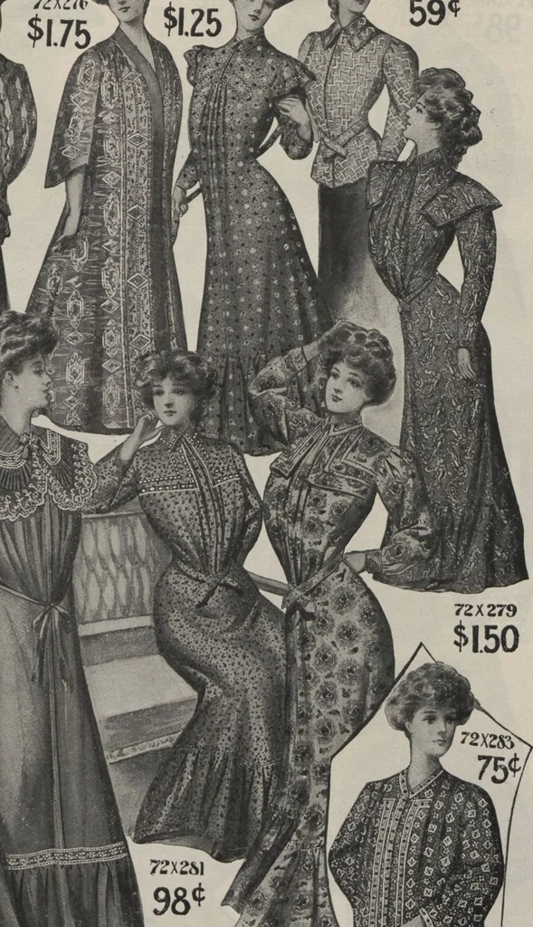 An illustration from New York City's latest fall and winter styles for 1906-1907 : catalogue no. 42 / Siegel Cooper Co, 1906, leaf 37