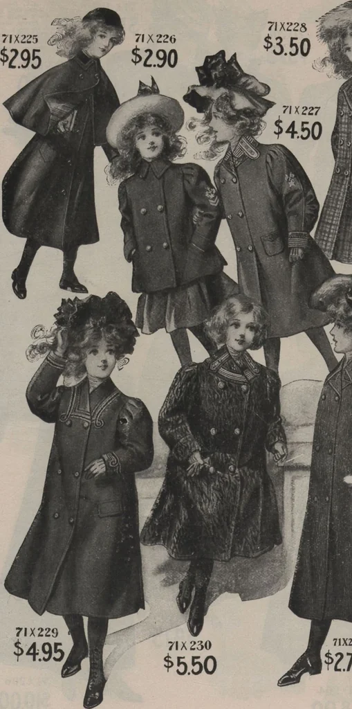 An illustration from New York City's latest fall and winter styles for 1906-1907 : catalogue no. 42 / Siegel Cooper Co, 1906, leaf 40
