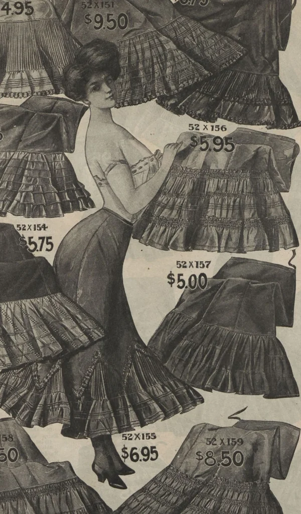 An illustration from New York City's latest fall and winter styles for 1906-1907 : catalogue no. 42 / Siegel Cooper Co, 1906, leaf 49