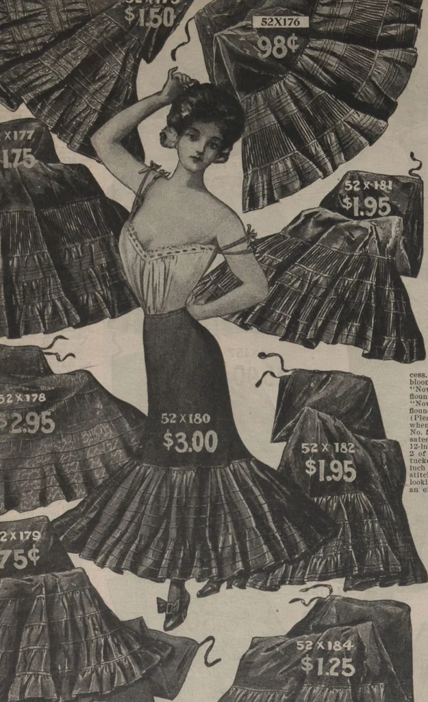 An illustration from New York City's latest fall and winter styles for 1906-1907 : catalogue no. 42 / Siegel Cooper Co, 1906, leaf 50