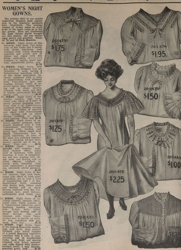 An illustration from New York City's latest fall and winter styles for 1906-1907 : catalogue no. 42 / Siegel Cooper Co, 1906, leaf 54