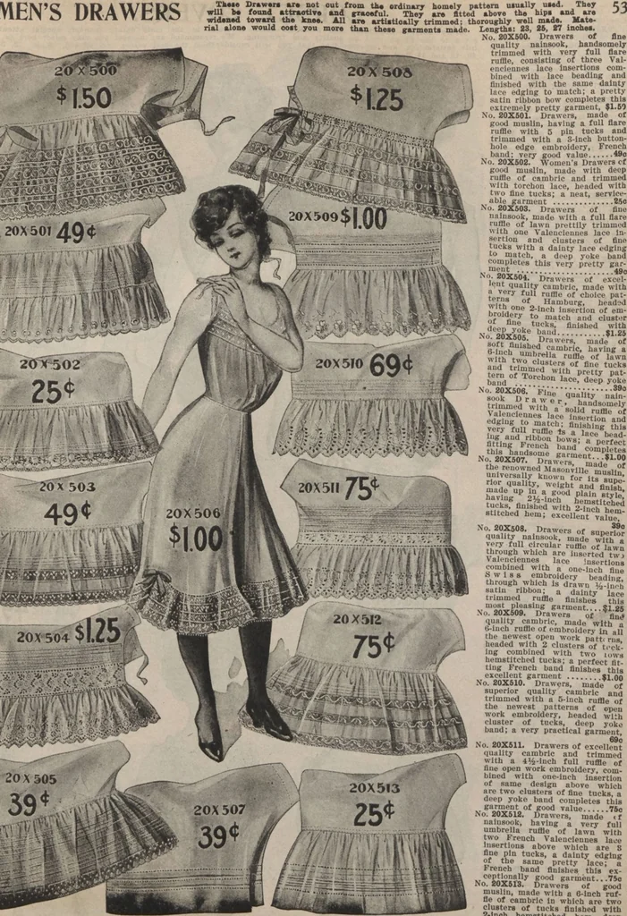 An illustration from New York City's latest fall and winter styles for 1906-1907 : catalogue no. 42 / Siegel Cooper Co, 1906, leaf 55