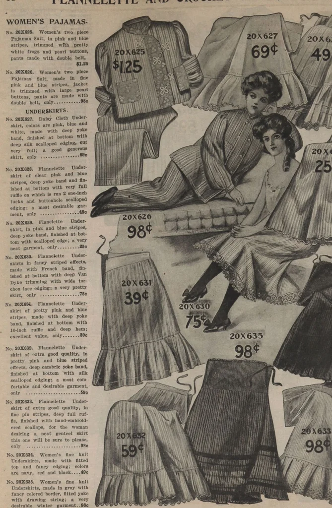An illustration from New York City's latest fall and winter styles for 1906-1907 : catalogue no. 42 / Siegel Cooper Co, 1906, leaf 60