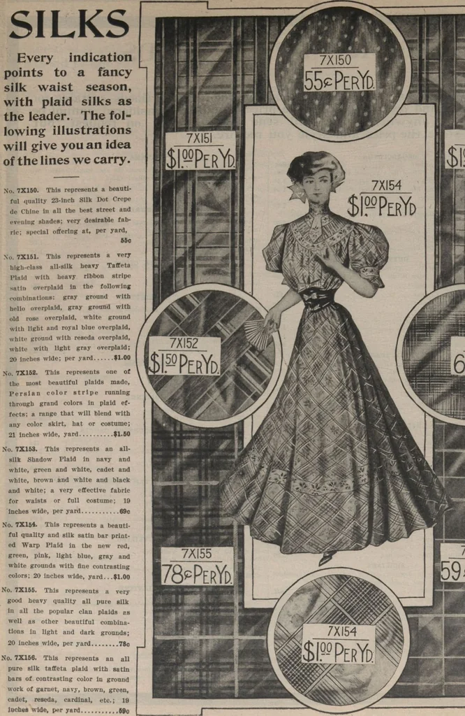 An illustration from New York City's latest fall and winter styles for 1906-1907 : catalogue no. 42 / Siegel Cooper Co, 1906, leaf 90