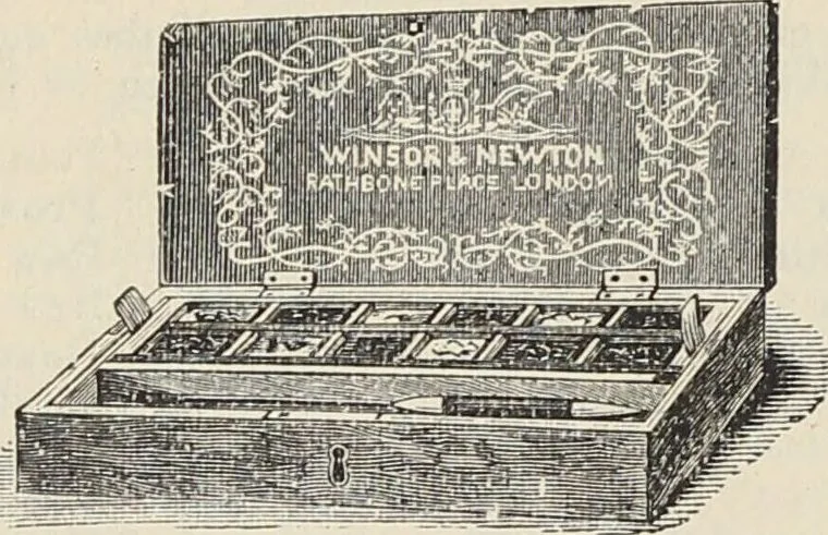 An illustration from Catalogue of Ripka & Co. : importers and manufacturers of artists' materials, 1893, leaf 127