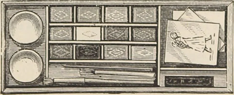 An illustration from Catalogue of Ripka & Co. : importers and manufacturers of artists' materials, 1893, leaf 128